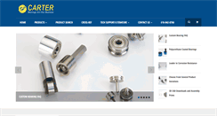 Desktop Screenshot of carterbearings.com